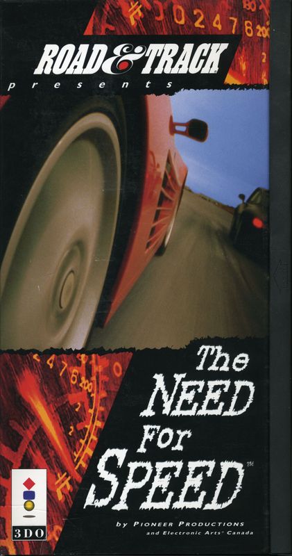 Need for Speed box art for Sega Saturn